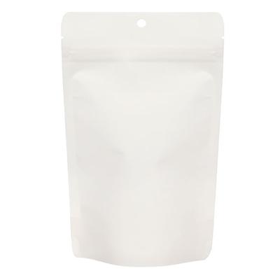 White Kraft Eco Stand Up Pouch 5 1/8