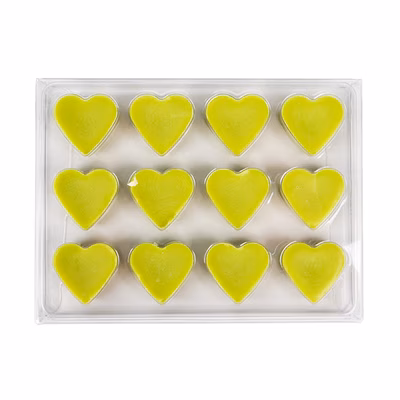 Clear Artisan Candy Box Set, Heart Insert 4