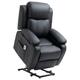 Electric Power Lift Recliner Chair with Massage Vibration Side Pocket