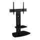 Avf Reflections FSL700LUCB Lucerne 447 mm TV Stand with Bracket - Black, Black