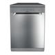 HOTPOINT H2F HL626 X UK Full-size Dishwasher - Inox, Silver/Grey