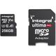 INTEGRAL V30 Class 10 microSD Memory Card - 256 GB