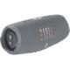 JBL Charge 5 Portable Bluetooth Speaker - Grey, Silver/Grey