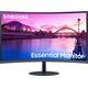 SAMSUNG LS32C390EAUXXU Full HD 32" Curved VA LCD Monitor - Black, Black