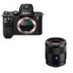 Sony a7 II Mirrorless Camera & Sonnar Standard Prime Lens Bundle, Black