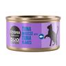 Cosma DUO Layer 24 x 70 g Umido per gatto - Mousse di Tonno con Pezzetti di Tonno