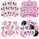 12inch Minnie Mouse Balloons Lots Girls Birthday Minnie Party Decoration Baby Shower Wedding Balloon