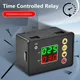 T2310 LED Digital Time Controller Countdown Timer on/Off Switch DC 12V 24V AC 110V 220V Delay Timer