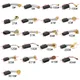 10pc Carbon brush drill electric grinder replacement carbon brush graphite copper spare parts for