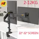 NB NEUE H180 22 "-32" Doppel monitor schreibtisch Halter Arm Gas Frühling Full-Motion LCD TV