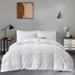 Clipped Jacquard Diamond Geometric Duvet Cover Set