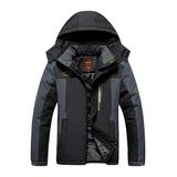 Olyvenn Deals Women s Outdoor Sprint Coat With Plush And Thickened Windproof Cycling Warm Cotton Coat Hooded Coat 2023 Trendy Winter Warm Ladies Hooded Casual Outwear Jackets Black 22