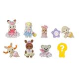 Calico Critters Baby Fun Hair Series Blind Bag Surprise Set Including Doll Figure and Accessory (Includes 1 Bag Styles Vary)