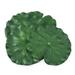 Lotus Leaves Lily Artificial Floating Pond Leaf Water Pads Fish Aquarium Decor Plants Pool Fake Pad Tank Decoration