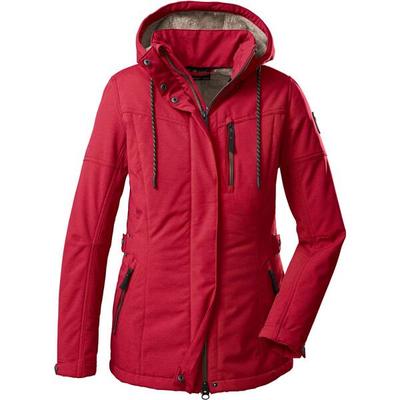 G.I.G.A. DX by killtec Damen Funktionsjacke GW 26 WMN SFTSHLL JCKT, Größe 46 in rot