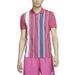 NikeMen s Dri-FIT Vertical Striped Golf Polo Shirt Size M Pink DH0656-621 NWT