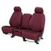 CalTrend Rear 50/50 Split Bench Cordura Seat Covers for 2004-2009 Chrysler/Dodge Aspen|Durango - DG230-15CA Burgandy Insert and Trim