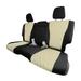 THL Custom Fit Seat Covers for 2016â€“2022 Honda Pilot Car Seat Covers 2nd Row Bench Only Beige Neoprene Automotive Seat Covers Waterproof Car Seat Protector Honda Accessories Seat Covers for SUV