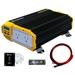Krieger 1100 Watt 12V Power Inverter Dual 110V AC Outlets Installation Kit Included Automotive Back Up Power Supply For Blenders Vacuums Power Tools - ETL Approved Under UL STD 458