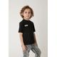 T-Shirt GULLIVER Gr. 110, schwarz (schwarz, rot) Mädchen Shirts T-Shirts