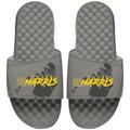 Men's ISlide Najee Harris Gray Pittsburgh Steelers 2021 NFL Draft Tonal Pop Slide Sandals