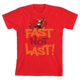 Youth Red Flash Fast Not Last T-Shirt