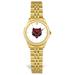 Women's Gold Arkansas State Red Wolves Rolled Link Bracelet Wristwatch
