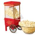 Nostalgia 10 oz. Popcorn Machine w/ Cart in Red | 16.5 H x 7.5 W x 9 D in | Wayfair NHAP501RD