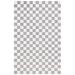 White 60 x 36 x 0.25 in Indoor Area Rug - Martha Stewart Rugs Msr4760 Chelsea Area Rug In Grey/Ivory Cotton/Wool | 60 H x 36 W x 0.25 D in | Wayfair