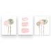 Outside In Art Studio Sweet Dreams Cloud w/ Cottage Florals, 3 Pieces Paper Prints Paper in Green/Pink | 14 H x 11 W x 0.063 D in | Wayfair