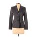 J.Crew Wool Blazer Jacket: Brown Jackets & Outerwear - Women's Size 0 Petite