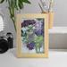 Red Barrel Studio® Florus Garden Wild Things I Framed On Paper Graphic Art Paper in Black/Blue/Green | 9 H x 7 W x 1 D in | Wayfair