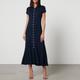 Polo Ralph Lauren Ribbed Wool Maxi Dress - S