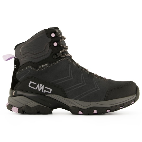 CMP - Women's Melnick Mid Trekking Shoes Waterproof - Wanderschuhe 39 | EU 39 schwarz