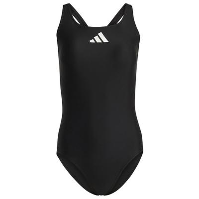 adidas - Women's 3 Bars Suit - Badeanzug Gr 42 schwarz Image