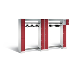 C+P Offene Garderobe Serie 8070, H1950xB2840xT480mm Image