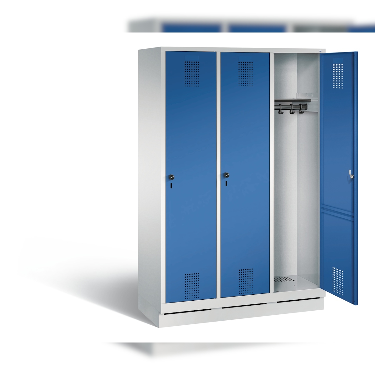 C+P Garderobenschrank Evolo, H1800xB1200xT500mm Image