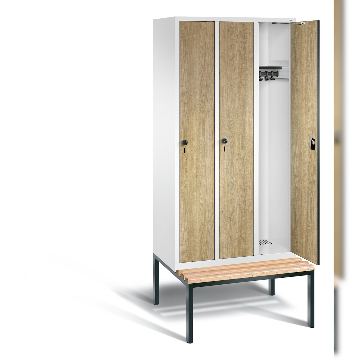 C+P Garderobenschrank Evolo, H2090xB900xT815mm Image