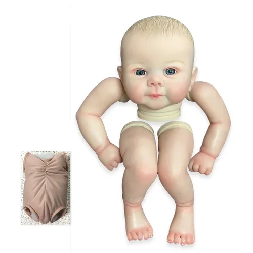 Npk 19 Zoll fertige Puppen größe bereits bemalte Julieta Kits sehr lebensechte Baby puppe mit vielen