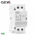 Geya 2p 40a 63a 2no oder 2nc oder 1 no1nc modulares Schütz din Schienen montage ac220v 230v