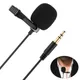 Omnidirektionale Mini Kapazität Metall Mikrofon 3 5mm Jack Lavalier-mikrofon Audio Mic für PC