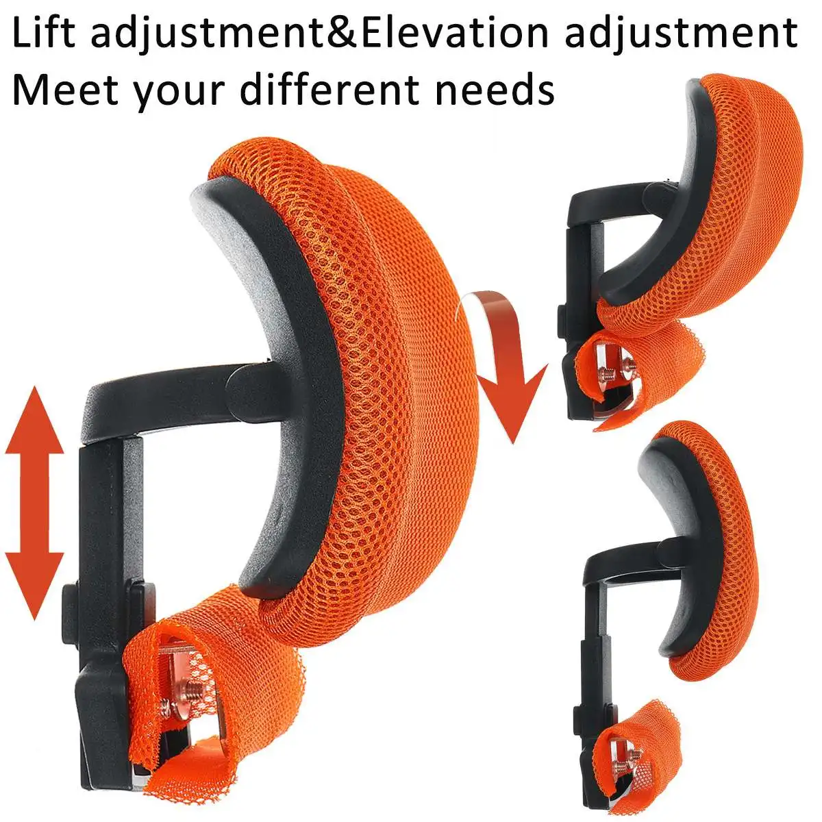 Computer Stuhl Bürostuhl Kopfstütze mit Einstellbare Hebe Neck Schutz Kissen Kopfstütze für Stuhl Büro Zubehör Image