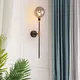 Modern Wall Light Glass Ball Led Nordic Aisle Corridor Lighting Sconces for Living Room Bedroom