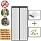 New Magnetic Mosquito Net Summer Anti Bug Fly Door Curtains Mesh Automatic Closing Door Screen