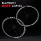 ELITEWHEELS 700C ENT GRAVEL Carbon Wheelset Disc Brake Cyclocross Tubeless Ready Wheels Center Lock