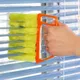 1pc Brush Microfibre Venetian Blind Clean Dust Cleaner Slats Mini Duster Window cleaning brush air