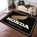 HRC-HONDA motorcycle logo printed carpet non-slip carpet carpets for living room Yoga mat Outdoor