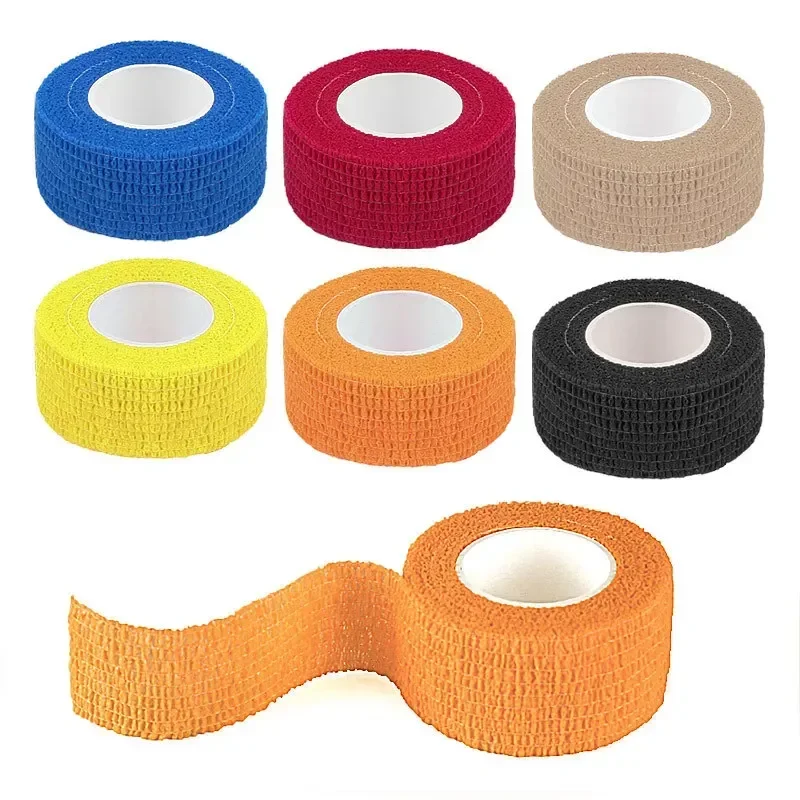 Bandage élastique auto-adhésif de Sport, 4.5M, bande d'écriture, protection des doigts, Kit de survie pour pansements mignons