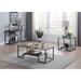 Industrial Style End Table/ Coffee Table with 1 OPen Shelf