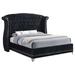 Coaster Furniture Barzini Black Tufted Upholstered Bed